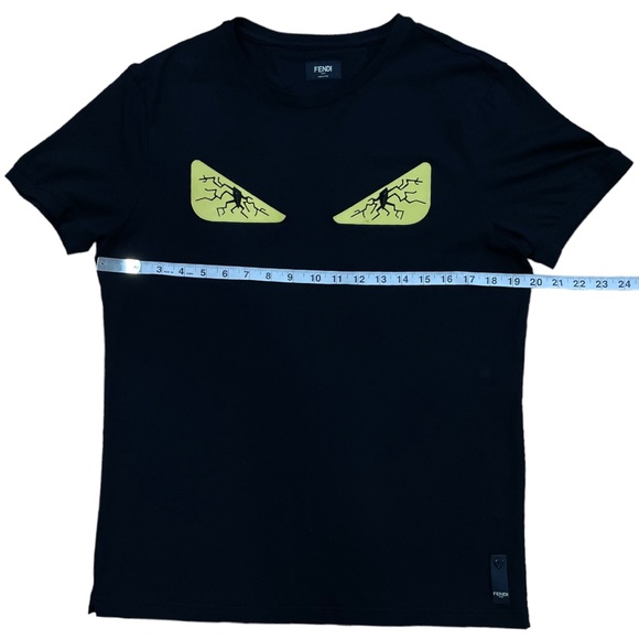 Black Fendi Bad Bugs T-shirt (L) - Picture 3 of 8